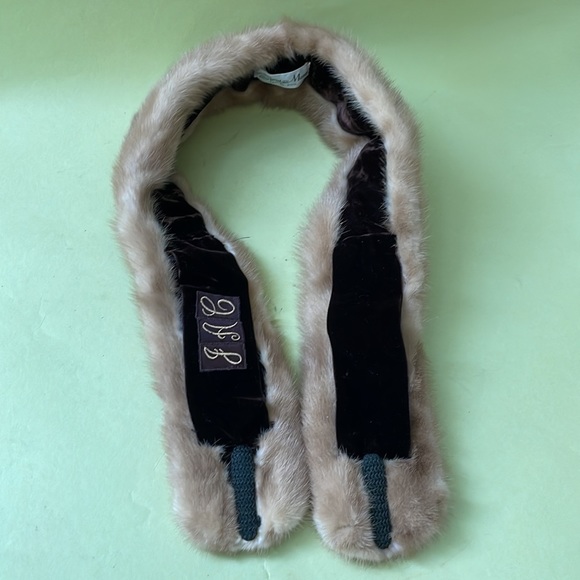 Vintage cream mink fur - Picture 10 of 12